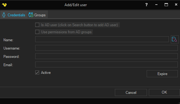 main-user-permissions | VisualCron Documentation