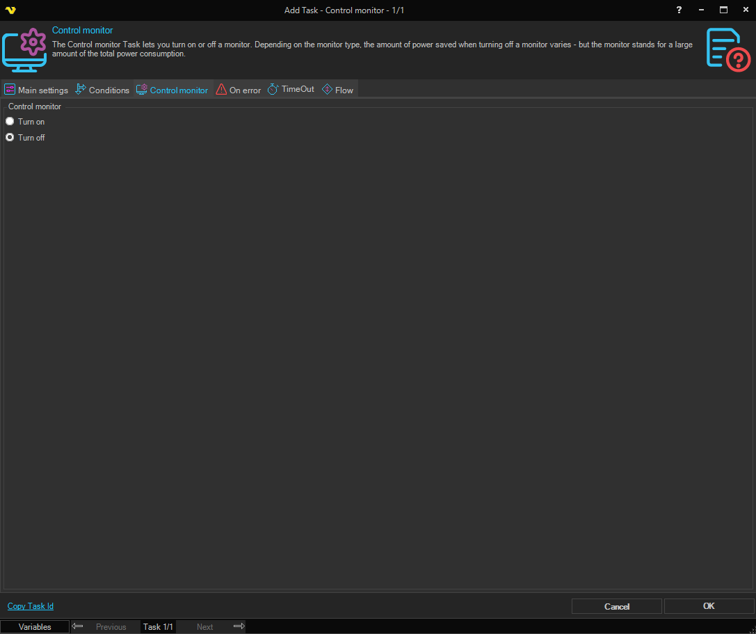 control-monitor | VisualCron Documentation
