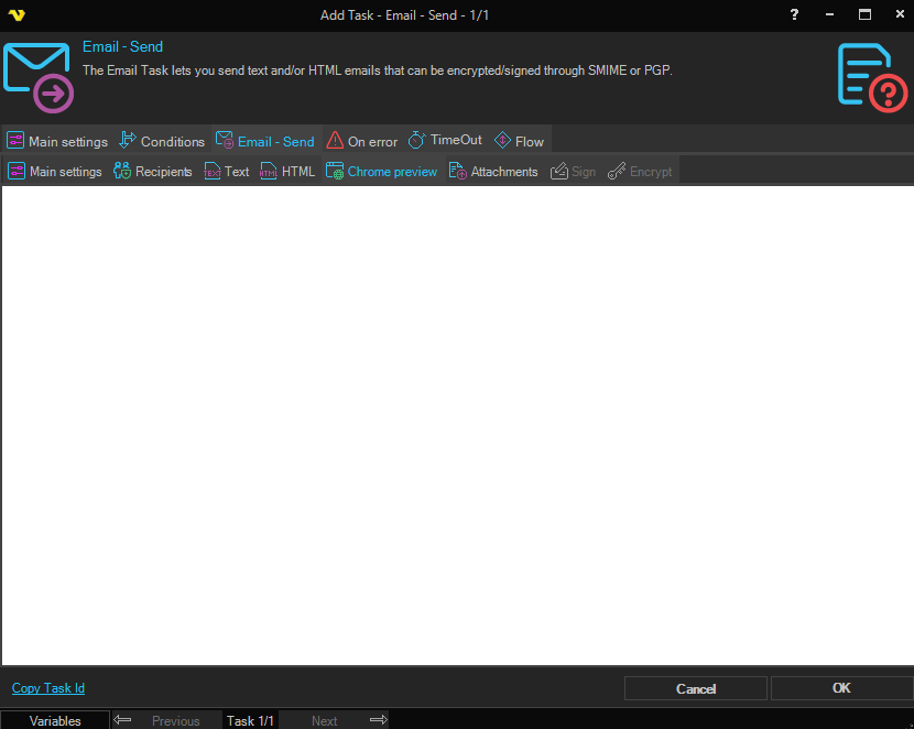 email | VisualCron Documentation