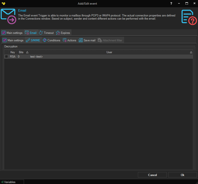 event-trigger-mail | VisualCron Documentation
