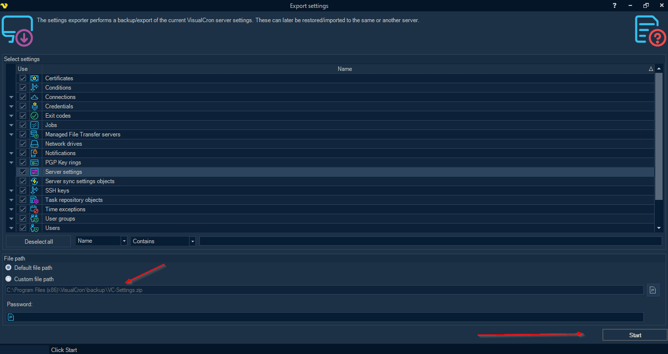 upgrading versions | VisualCron Documentation