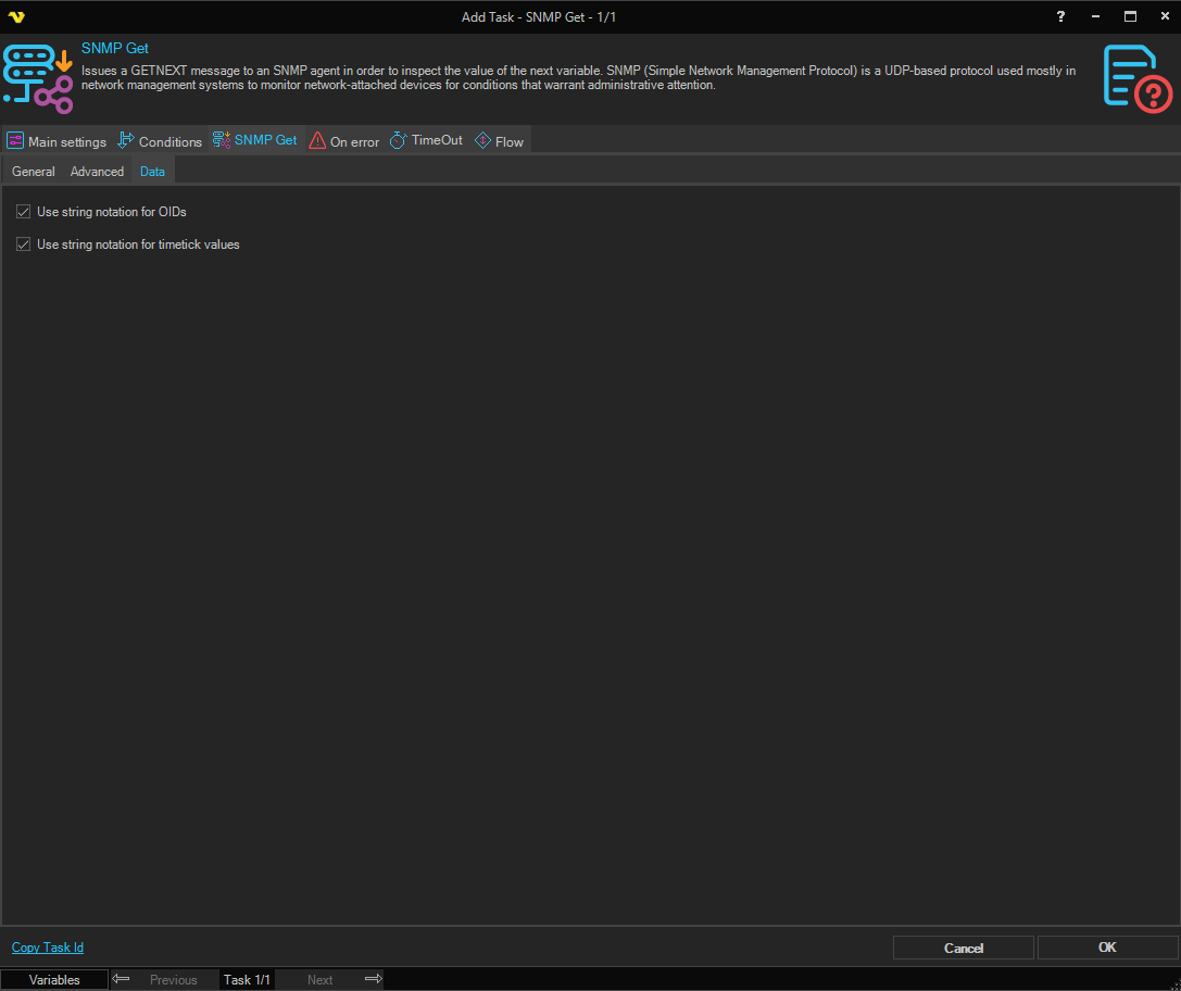 snmp-get | VisualCron Documentation
