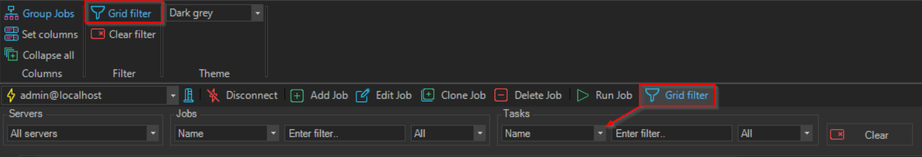 filter-grid-filter | VisualCron Documentation