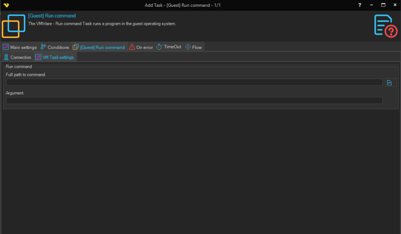guest-run-command | VisualCron Documentation