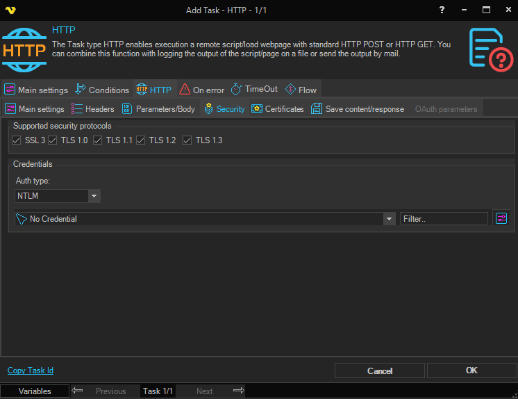 http | VisualCron Documentation