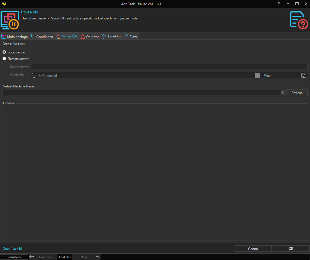 pause-vm | VisualCron Documentation
