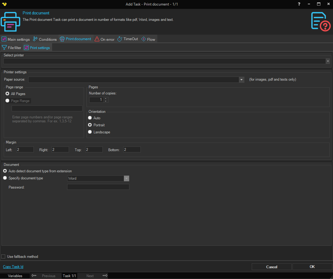 print-document | VisualCron Documentation