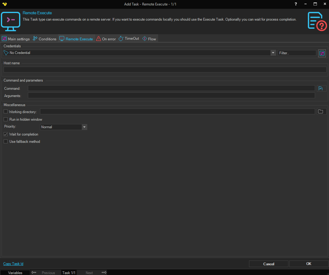 job-tasks-task-process-remote-execute | VisualCron Documentation