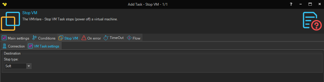 stop-vm | VisualCron Documentation