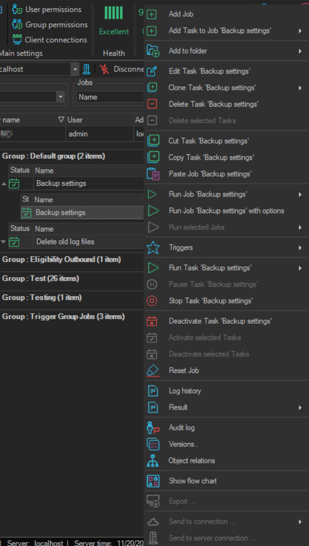task-list | VisualCron Documentation